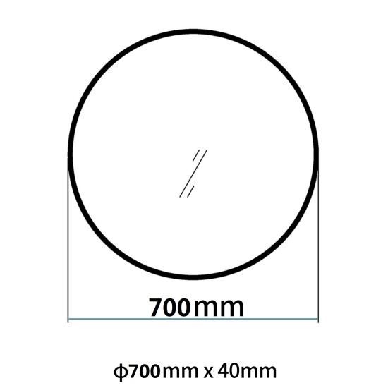 700x700x40mm Rose Gold Stainless Steel Framed Round Wall Mirror with Brackets 700x700x40mm Rose Gold Stainless Steel Framed Round Wall Mirror with Brackets